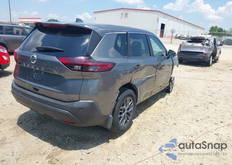 2021 Nissan Rogue S Fwd from USA, damaged, VIN 5N1AT3AA6MC677462